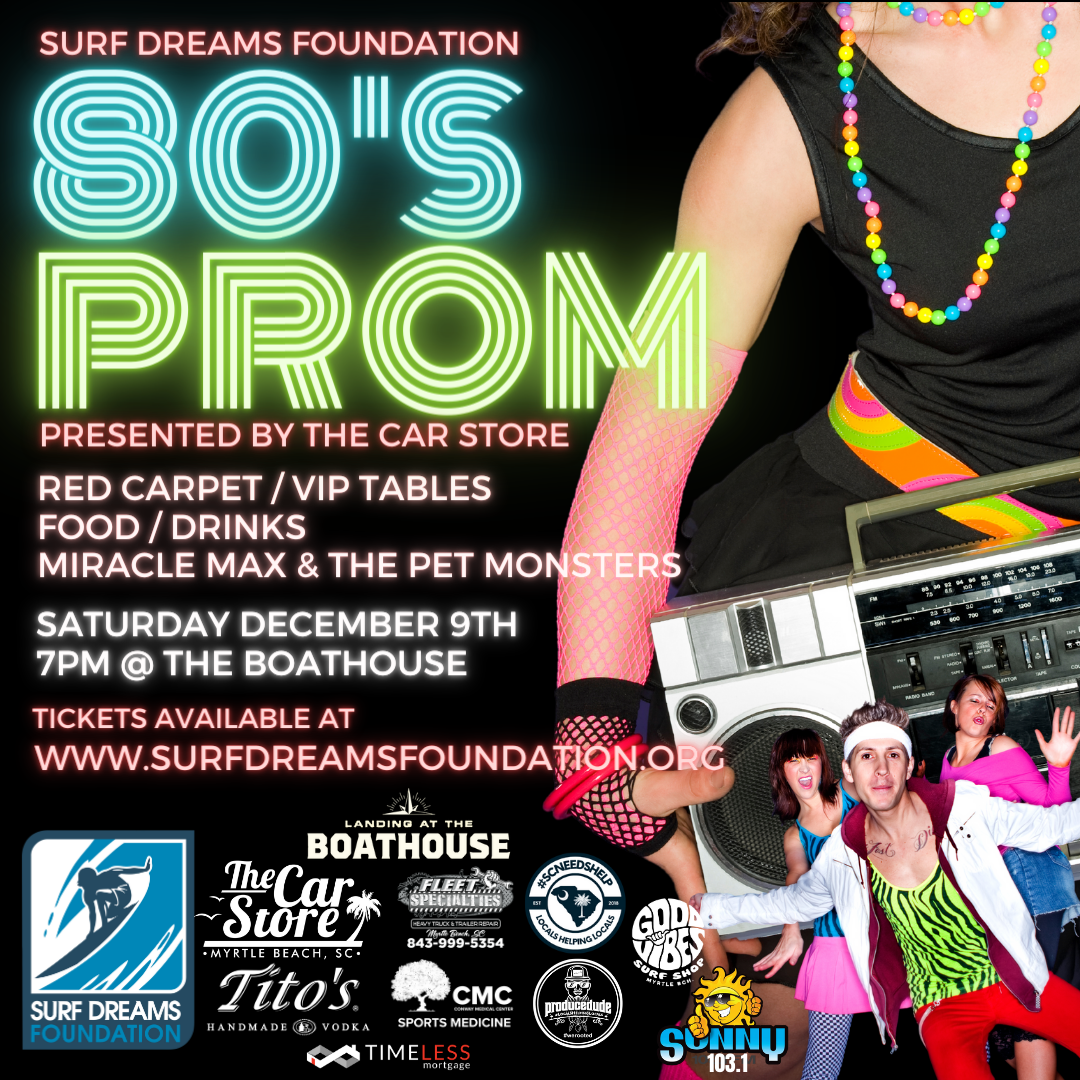 80s Prom Flyer